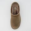 imageCUSHIONAIRE Keto Womens Slippers SlipOn Suede Mule Slipper  Cozy ampamp Stylish Memory Foam ampamp Faux Fur Lining Wide Widths AvailableTaupe