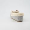 imageCUSHIONAIRE Stella Womens Moccasin Slippers  Faux Fur Lining Memory Foam ampamp Wide Widths AvailableGrey