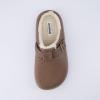 imageCUSHIONAIRE Womens Fable Recovery Clog with Faux Fur Lining and ComfortBrown
