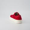 imageCUSHIONAIRE Womens Freshman Canvas LaceUp Sneaker with Memory Foam Wide Widths Available  Casual Walking Shoes Lightweight ampamp ComfortableRed Canvas