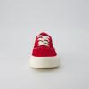 imageCUSHIONAIRE Womens Freshman Canvas LaceUp Sneaker with Memory Foam Wide Widths Available  Casual Walking Shoes Lightweight ampamp ComfortableRed Canvas