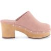 imageCUSHIONAIRE Womens Gibbons Faux Wood Clog with Memory Foam Padding Wide Widths AvailableBlush