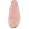imageCUSHIONAIRE Womens Gibbons Faux Wood Clog with Memory Foam Padding Wide Widths AvailableBlush