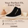imageCUSHIONAIRE Womens Hart Hidden Wedge Sneaker Wide Width AvailableBlack