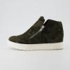 imageCUSHIONAIRE Womens Hart Hidden Wedge Sneaker Wide Width AvailableCamo Canvas