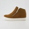 imageCUSHIONAIRE Womens Hart Hidden Wedge Sneaker Wide Width AvailableCognac