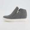 imageCUSHIONAIRE Womens Hart Hidden Wedge Sneaker Wide Width AvailableGrey