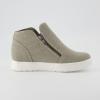 imageCUSHIONAIRE Womens Hart Hidden Wedge Sneaker Wide Width AvailableGrey Canvas