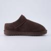 imageCUSHIONAIRE Womens Hilo 2 Premium Suede SlipOn House Slippers  Clog Slippers for Women Memory Foam Faux Shearling Wide Widths AvailableChocolate