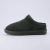 imageCUSHIONAIRE Womens Hilo 2 Premium Suede SlipOn House Slippers  Clog Slippers for Women Memory Foam Faux Shearling Wide Widths AvailableForest Green 2
