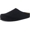 imageCUSHIONAIRE Womens Sils Knit Cork Footbed Clog with ComfortBlack