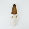 imageCUSHIONAIRE Womens York Slip on Loafer Memory Foam Wide Widths AvailableBone Patent