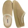 imageCUSHIONAIRE Keto Womens Slippers SlipOn Suede Mule Slipper  Cozy ampamp Stylish Memory Foam ampamp Faux Fur Lining Wide Widths AvailableBiscuit