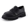 imageCUSHIONAIRE Womens Dario Zipper Slip on Loafer Memory FoamBlack