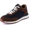 imageCUSHIONAIRE Womens Kicks lace up Nylon Sneaker Comfort Foam Wide Widths AvailableBrownBlack