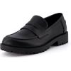 imageCUSHIONAIRE Womens Rizzo Slip on Loafer Memory Foam Wide Widths AvailableBlack