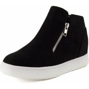 imageCUSHIONAIRE Womens Hart Hidden Wedge Sneaker Wide Width AvailableBlack