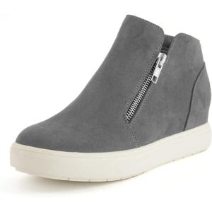 imageCUSHIONAIRE Womens Hart Hidden Wedge Sneaker Wide Width AvailableGrey