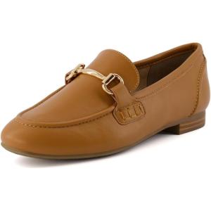 imageCUSHIONAIRE Womens York Slip on Loafer Memory Foam Wide Widths AvailableWhiskey