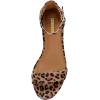 imageCUSHIONAIRE Alba Mid Block Heel Dress Shoes for Women  Open Toe Ankle Strap Heeled Womens Sandals with Memory Foam ComfortLeopard