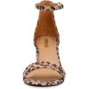 imageCUSHIONAIRE Alba Mid Block Heel Dress Shoes for Women  Open Toe Ankle Strap Heeled Womens Sandals with Memory Foam ComfortLeopard