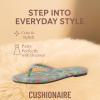 imageCUSHIONAIRE Cruise Flip Flops for Women Footwear  Vacation Beach Essentials  Casual Summer Sandals for Women with Wide WidthRed