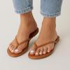 imageCUSHIONAIRE Cruise Flip Flops for Women Footwear  Vacation Beach Essentials  Casual Summer Sandals for Women with Wide WidthWhiskey Smooth