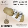 imageCUSHIONAIRE Guru Platform Sandals Women Footwear  Comfortable Genuine Leather Footbed Studded Chunky Slide Summer Sandals for Women 2025Silver