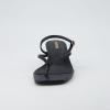imageCUSHIONAIRE Madrid Kitten Heel Square Toe Womens Sandals  Comfortable Dressy Strappy Heels Sandals for Women Wide Widths AvailableBlack