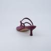 imageCUSHIONAIRE Madrid Kitten Heel Square Toe Womens Sandals  Comfortable Dressy Strappy Heels Sandals for Women Wide Widths AvailableBurgundy