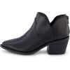 imageCUSHIONAIRE Rodeo Pointed Toe Cowgirl Boots  Sleek Profile Western Cowboy Boots for Women with Secure Back ZipperBlack
