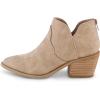 imageCUSHIONAIRE Rodeo Pointed Toe Cowgirl Boots  Sleek Profile Western Cowboy Boots for Women with Secure Back ZipperTan