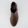 imageCUSHIONAIRE Taco Womens Ankle Bootie  Low Heel Ankle Boots for Women with Memory Foam Comfort Side Zipper and Wide Widths AvailableBrown Smooth