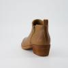 imageCUSHIONAIRE Taco Womens Ankle Bootie  Low Heel Ankle Boots for Women with Memory Foam Comfort Side Zipper and Wide Widths AvailableChestnut Smooth