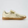 imageCUSHIONAIRE Womens Astro Retro Sneaker LaceUp Design Memory Foam Wide Widths AvailableGold Metallic