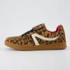 imageCUSHIONAIRE Womens Astro Retro Sneaker LaceUp Design Memory Foam Wide Widths AvailableLeopard Microsuede