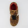imageCUSHIONAIRE Womens Astro Retro Sneaker LaceUp Design Memory Foam Wide Widths AvailableLeopard Microsuede