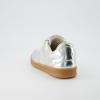 imageCUSHIONAIRE Womens Astro Retro Sneaker LaceUp Design Memory Foam Wide Widths AvailableSilver Metallic