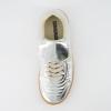 imageCUSHIONAIRE Womens Astro Retro Sneaker LaceUp Design Memory Foam Wide Widths AvailableSilver Metallic