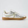 imageCUSHIONAIRE Womens Astro Retro Sneaker LaceUp Design Memory Foam Wide Widths AvailableSilver Metallic