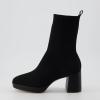 imageCUSHIONAIRE Womens Bancroft Stretch platform heel boot Memory Foam Wide Widths AvailableBlack