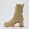 imageCUSHIONAIRE Womens Bancroft Stretch platform heel boot Memory Foam Wide Widths AvailableSand