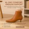 imageCUSHIONAIRE Womens Barbi Kitten Heel Bootie Memory Foam Wide Widths AvailableCognac