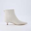 imageCUSHIONAIRE Womens Barbi Kitten Heel Bootie Memory Foam Wide Widths AvailableCream