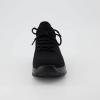 imageCUSHIONAIRE Womens Blaze Stretch Knit Slip on lace Sneaker Memory Foam ampamp LiteSole TechnologyBlackBlack