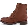 imageCUSHIONAIRE Womens Boyfriend wing tip boot Memory Foam Wide Widths AvailableCognac