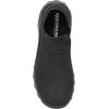 imageCUSHIONAIRE Womens Breeze Stretch Knit Slip on Sneaker Memory Foam ampamp LiteSole TechnologyBlackBl