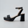 imageCUSHIONAIRE Womens Cherry platform dress sandal Memory Foam and Wide Widths AvailableBlack Patent