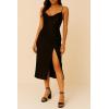 imageCUSHIONAIRE Womens Cherry platform dress sandal Memory Foam and Wide Widths AvailableBlack Patent