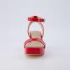 imageCUSHIONAIRE Womens Cherry platform dress sandal Memory Foam and Wide Widths AvailableRed Patent